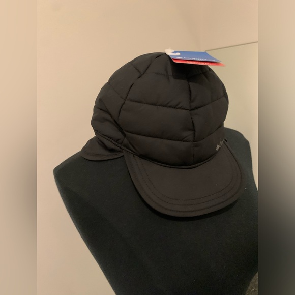 Columbia omni-heat winter hat thermal reflective snow toque cold weather earflap - Picture 2 of 4